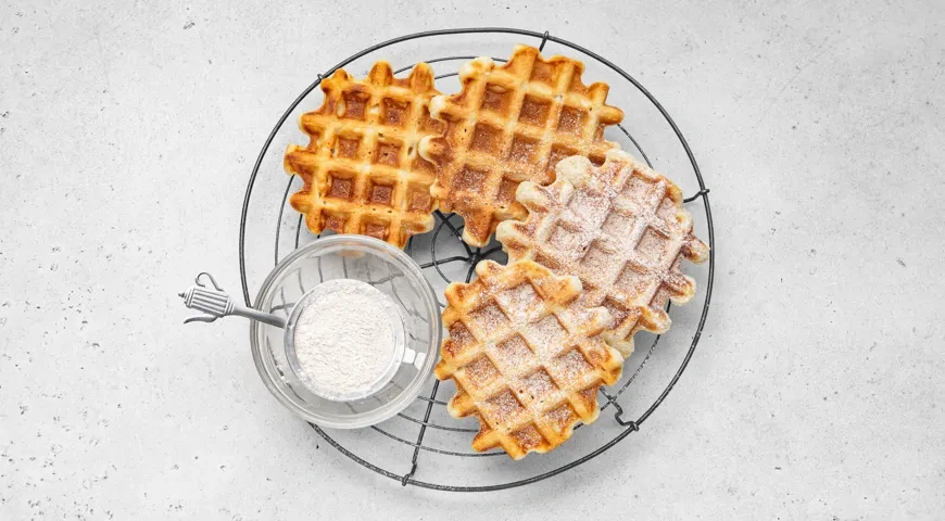 Постные венские вафли: шаг 7