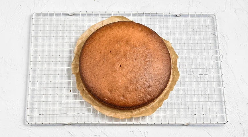 Постный бисквит: шаг 7