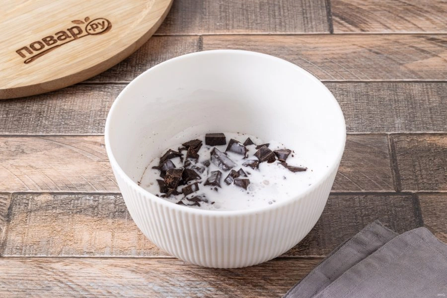 Шаг 7: Постный шоколад ный кекс