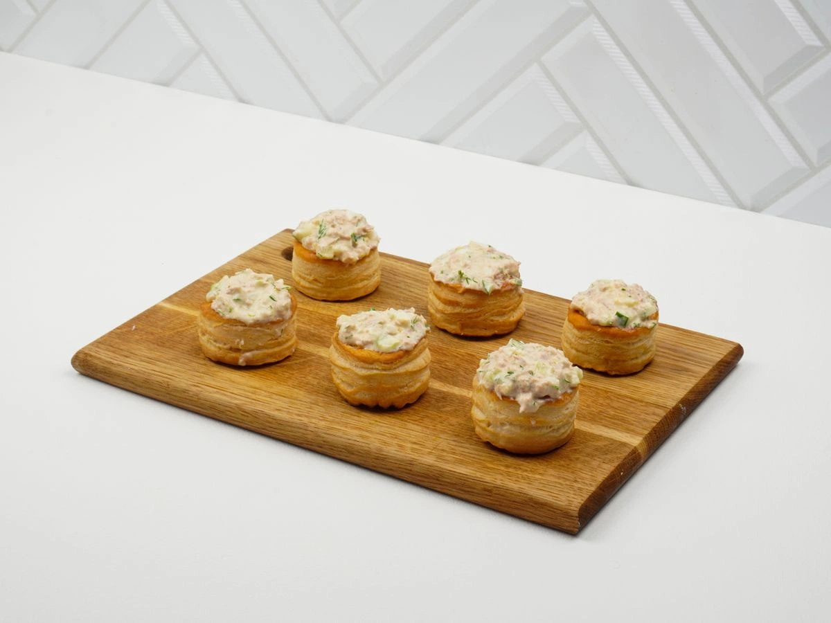 Шаг 7: Простые тарталетки с начинкой из тунца