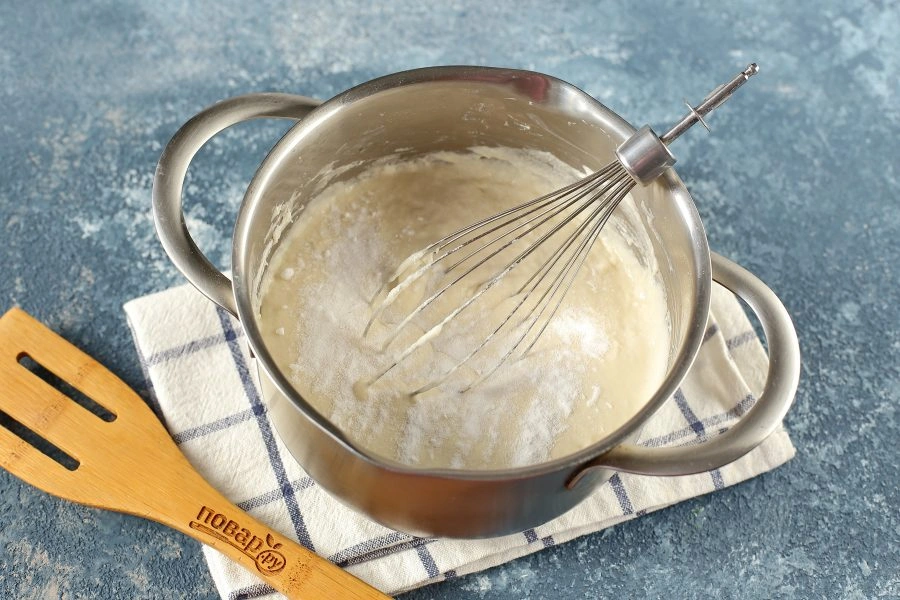 Шаг 7: Пышные без дрожжевые оладьи на кефире