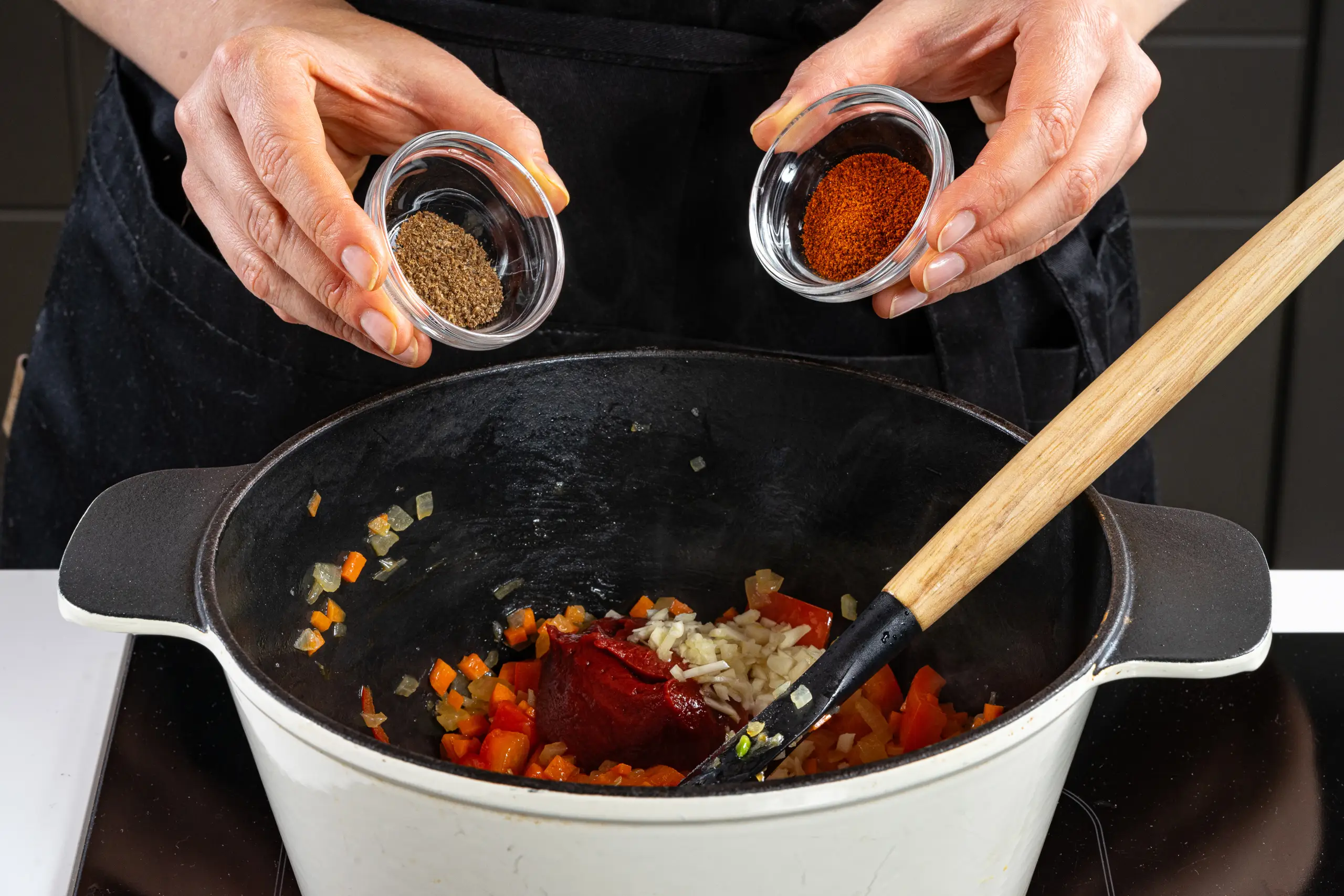 Шаг 7: Рагу из камбалы с кокосовым молоком