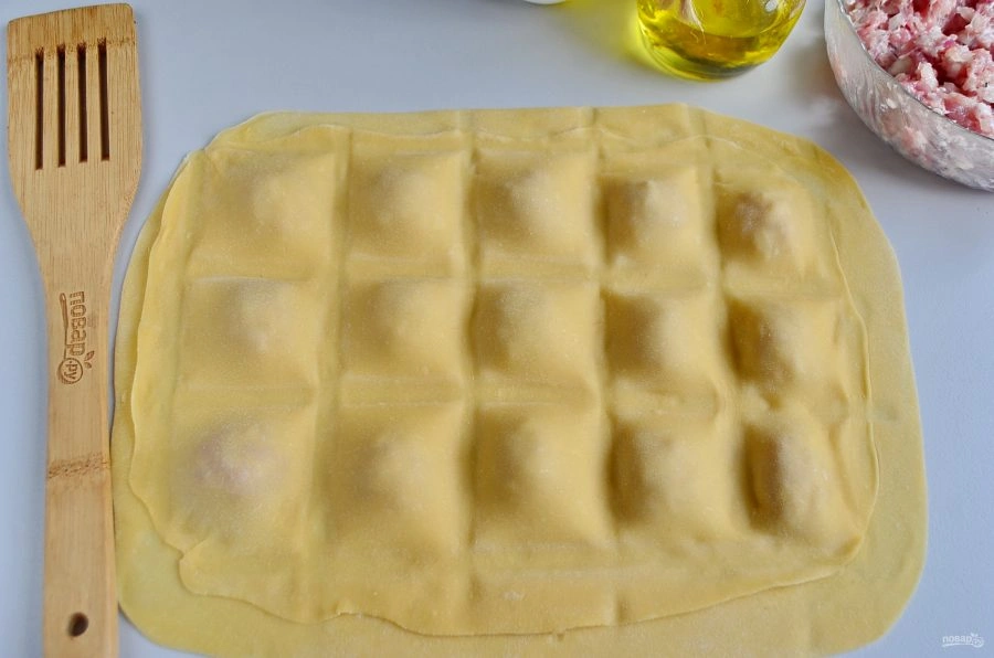 Шаг 7: Равиоли классический рецепт