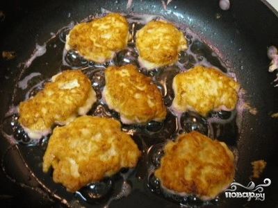Шаг 7: Рубленые куриные котлеты с сыром