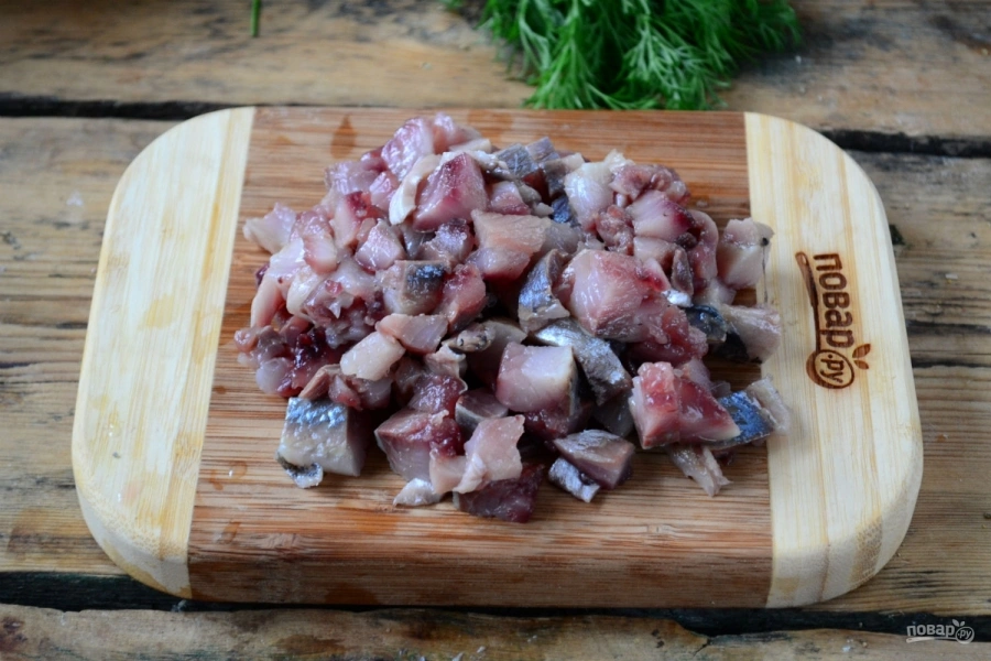 Шаг 7: Рулет сельдь в шубе