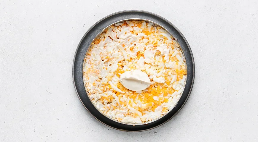 Салат «Генерал» с курицей: шаг 7