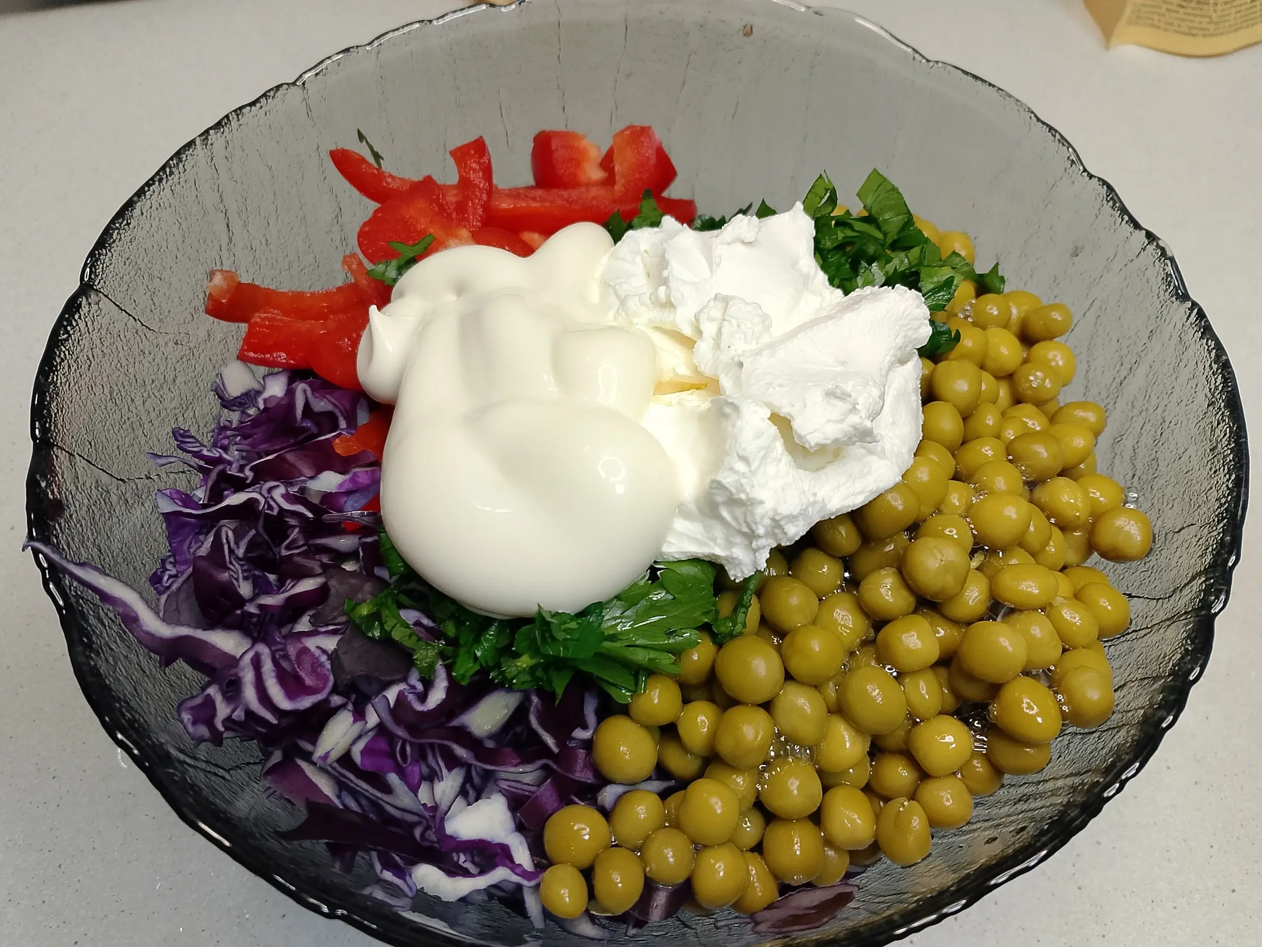 Шаг 7: Салат из краснокочанной капусты