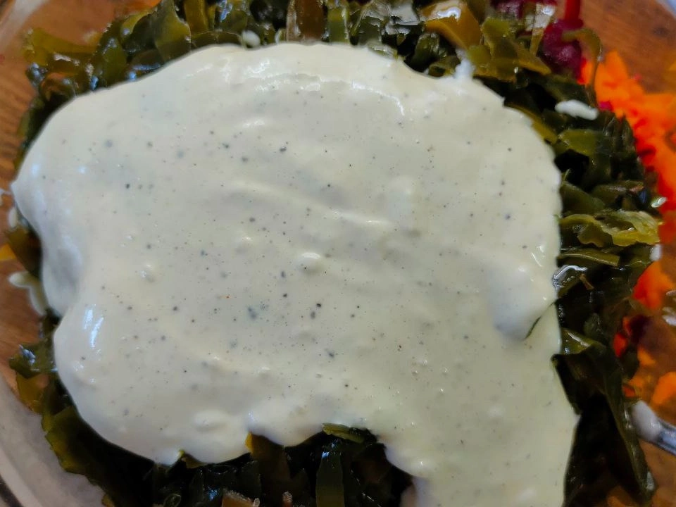 Шаг 7: Салат из свеклы, моркови и морской капусты