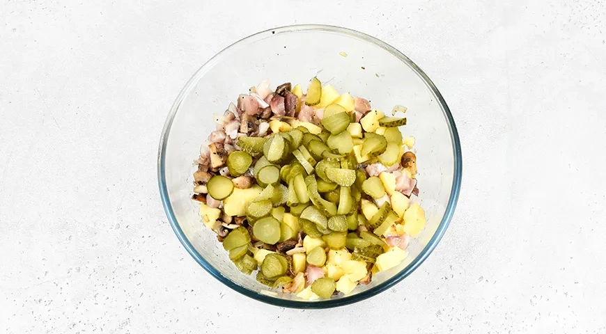 Салат Офицерский: шаг 7