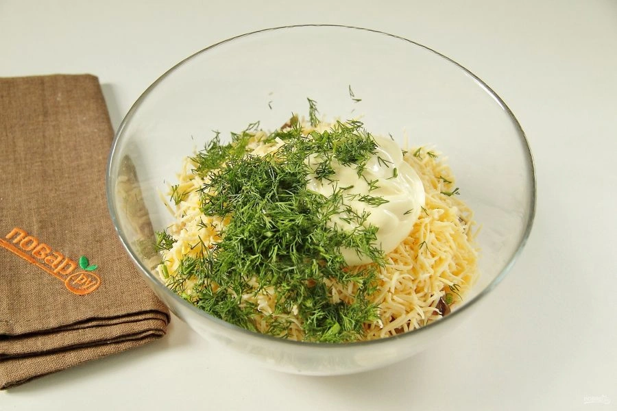 Шаг 7: Салат "Париж"