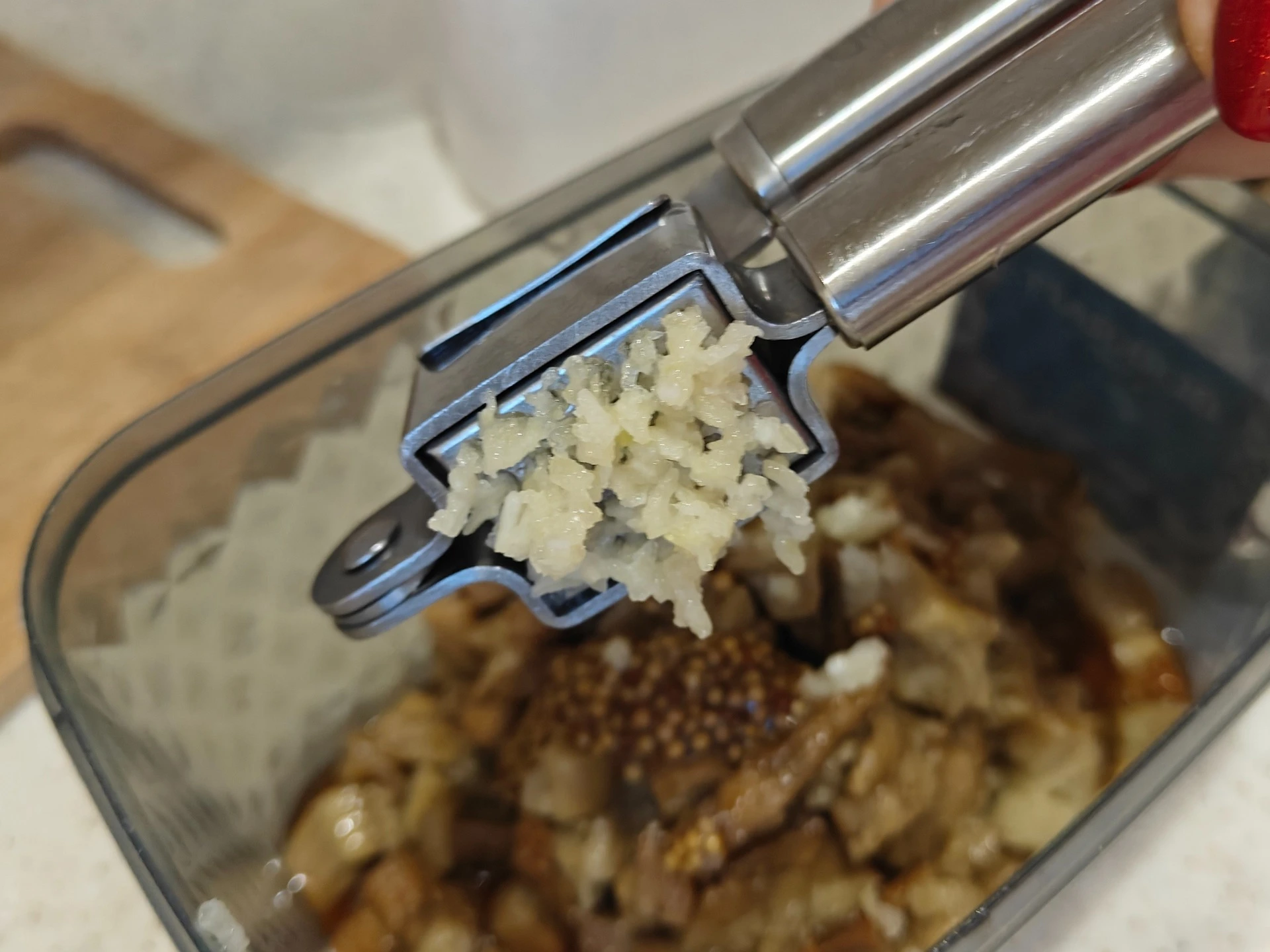 Шаг 7: Салат с гребешками и запеченными овощами