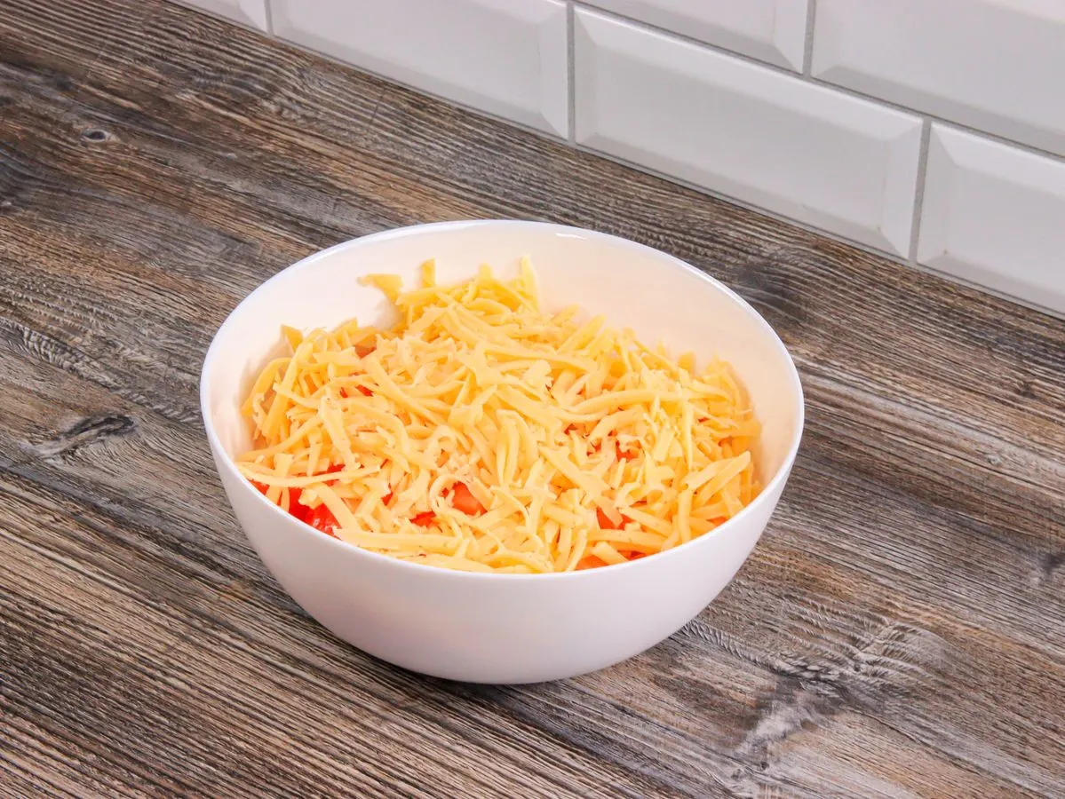 Шаг 7: Салат с курицей и фасолью