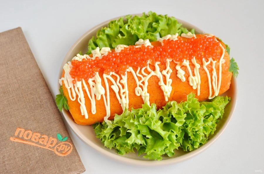 Шаг 7: Салат царский