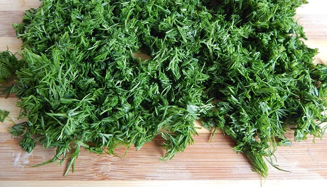 Шаг 7: Салата Гнездо глухаря