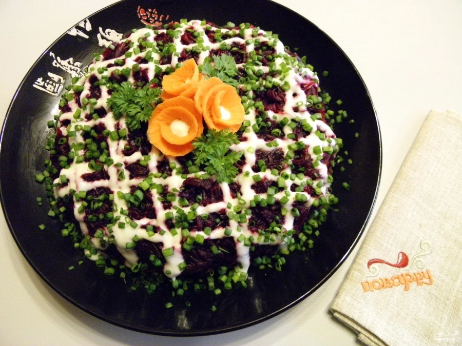 Шаг 7: Сельдь под шубой