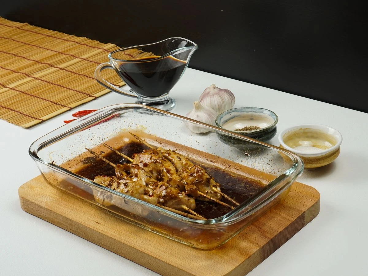 Шаг 7: Шашлычки из курицы в духовке