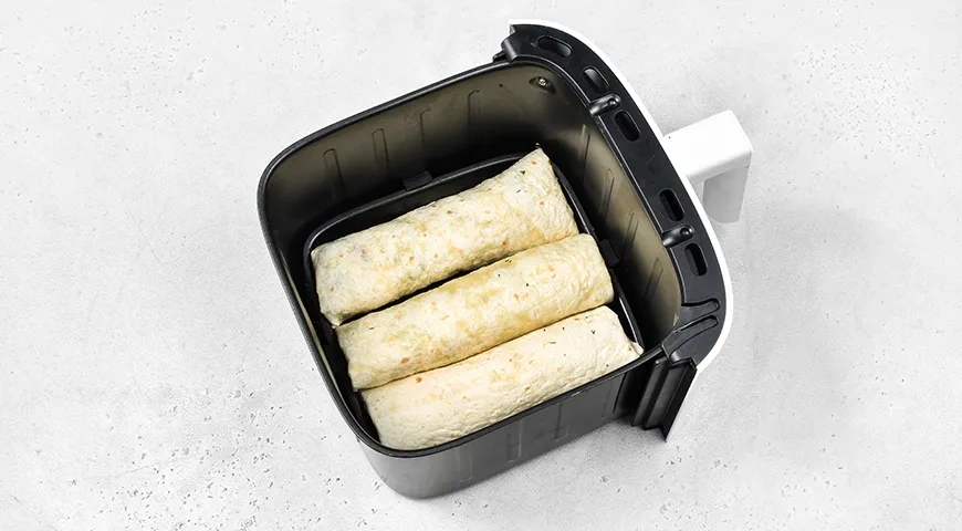 Шаурма в аэрогриле: шаг 7