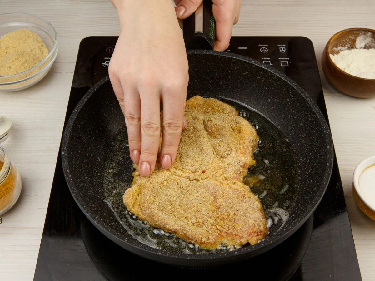 Шаг 7: Шницель из свинины