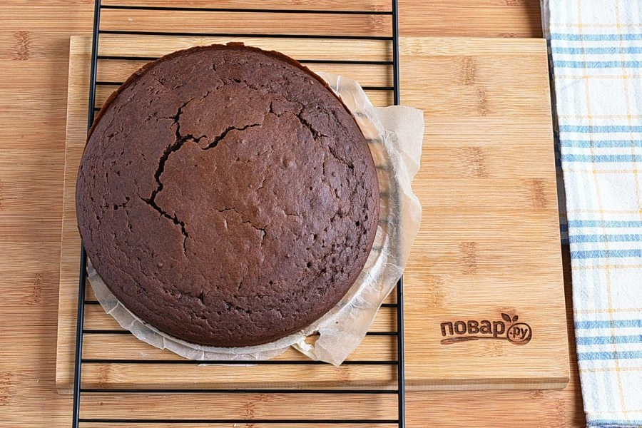 Шаг 7: Шоколадный пирог без яиц