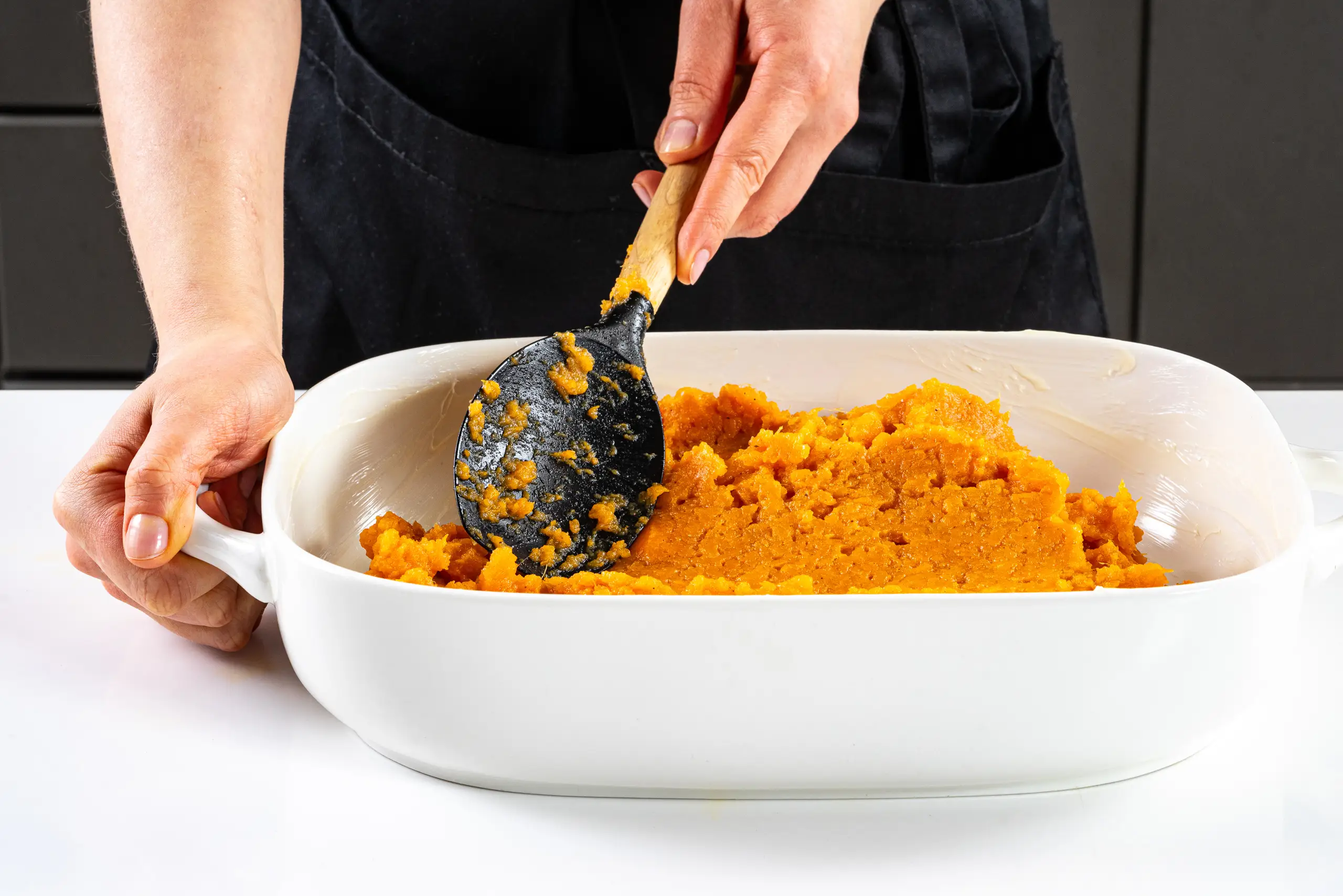 Шаг 7: Сладкая запеканка из батата с маршмеллоу