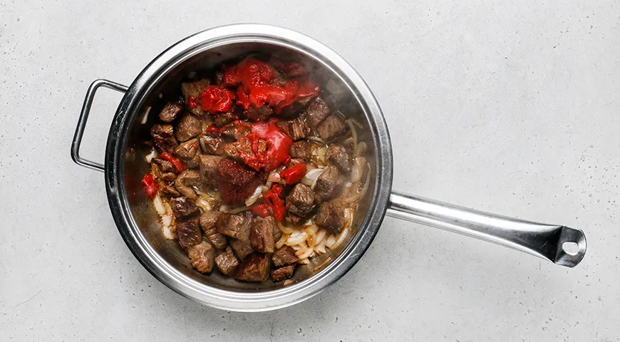 Солянка по-грузински: шаг 7