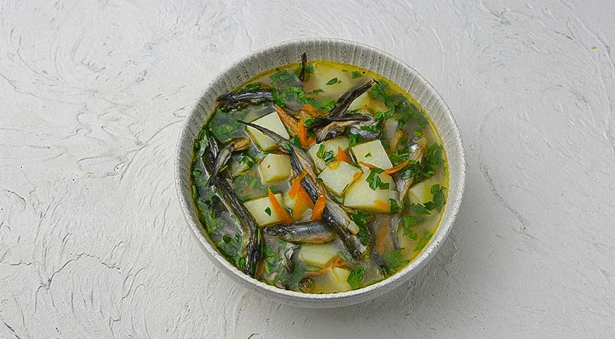 Суп со снетками «Снетовица»: шаг 7