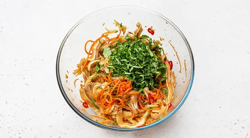 Свиные ушки по-корейски: шаг 7