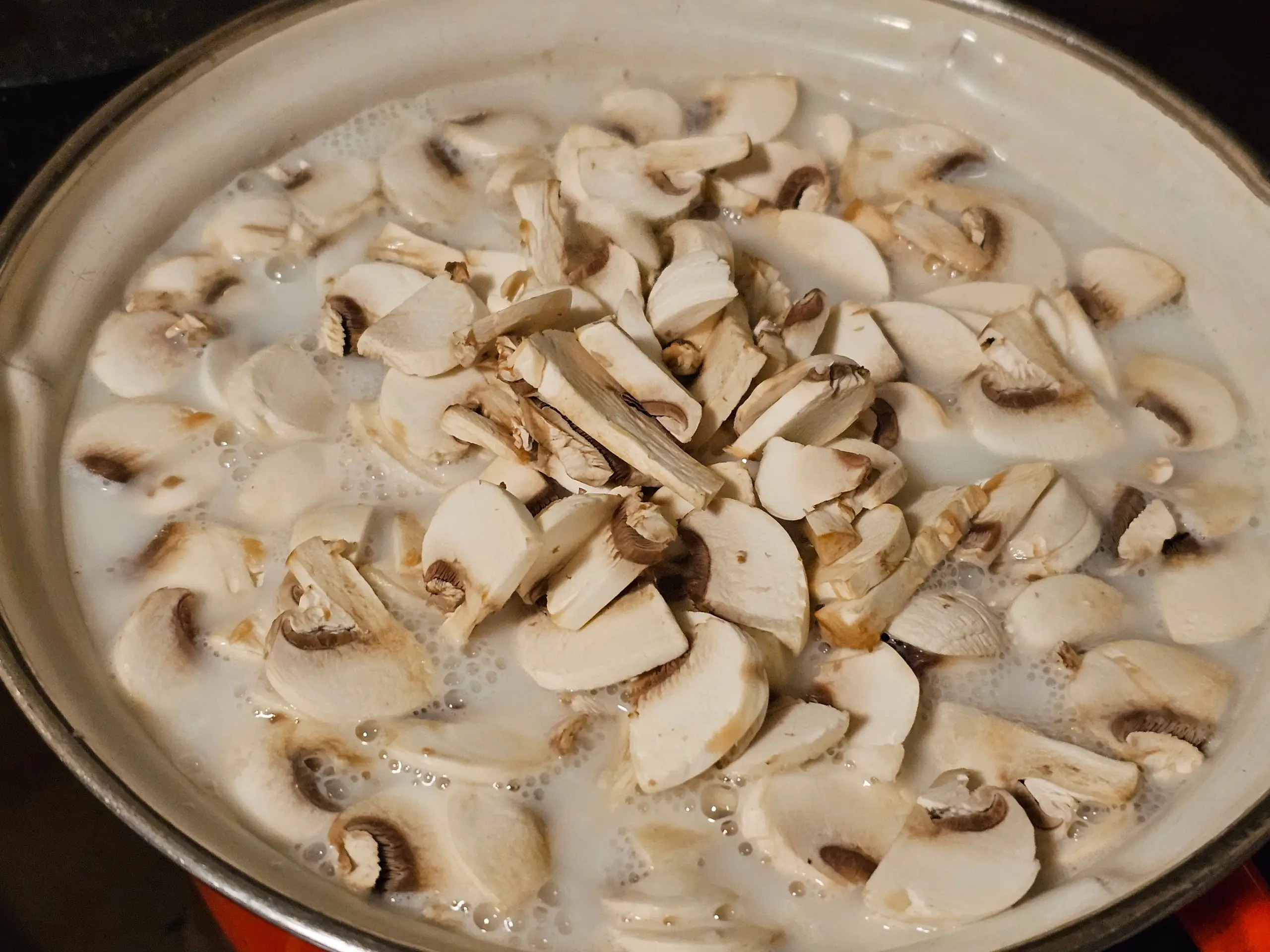 Шаг 7: Сырный суп с цветной капустой