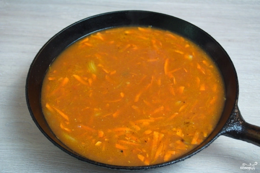 Шаг 7: Тефтели в подливе