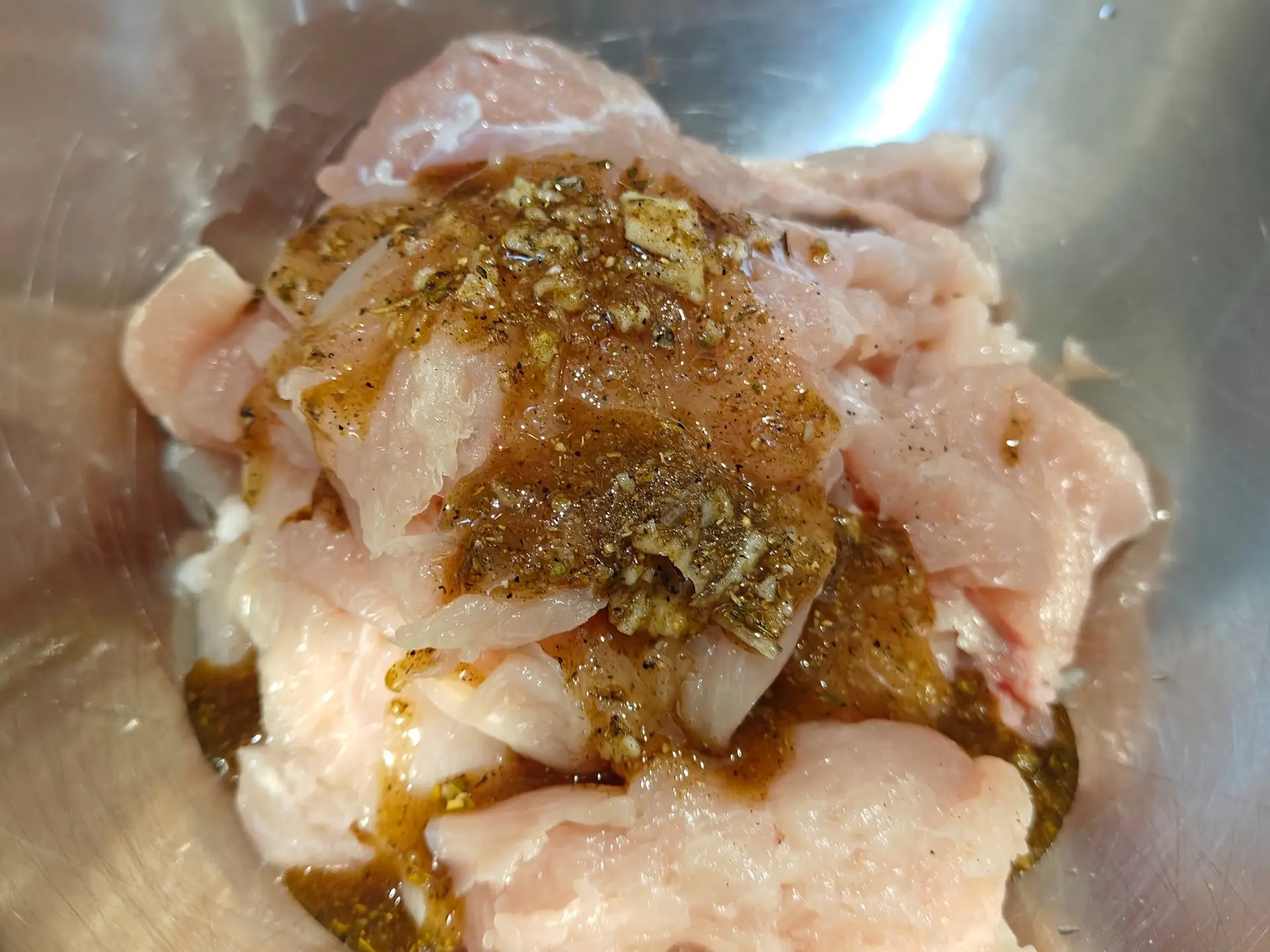 Шаг 7: Теплый салат с курицей