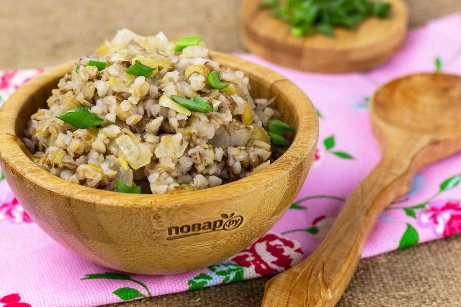 Шаг 7: Тих в и нская каша