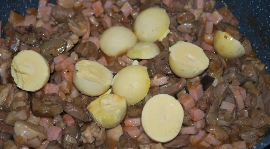 Тимбалло с макаронами: шаг 7