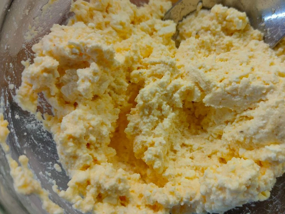 Шаг 7: Творожная начинка для блинов