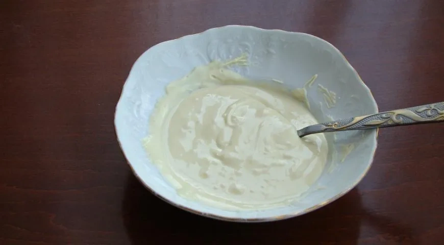 Творожная заварная пасха с малиной: шаг 7