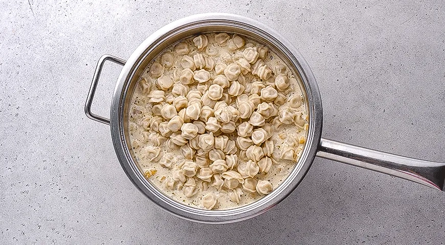 Тыквенное рагу с мини-пельменями: шаг 7