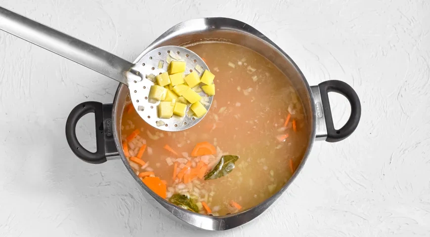 Уха из морского окуня: шаг 7