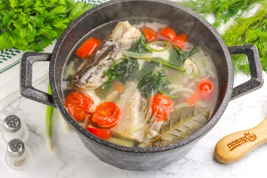 Шаг 7: Уха из щуки