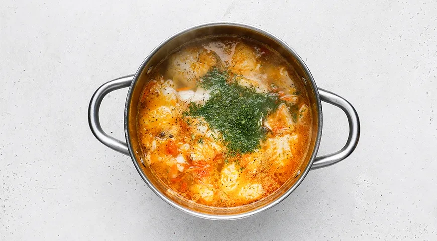 Уха из трески: шаг 7