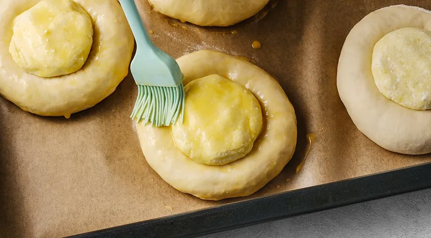 Ватрушки с картофелем и творогом: шаг 7