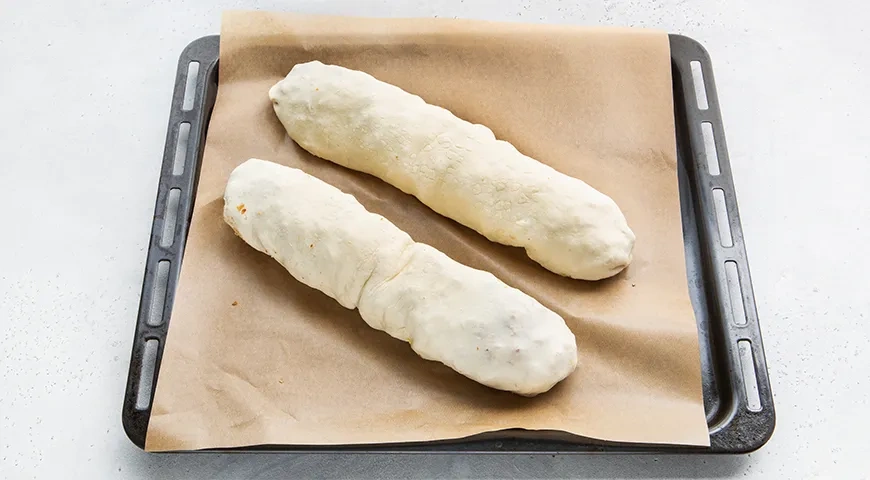 Яблочный штрудель из слоеного теста: шаг 7