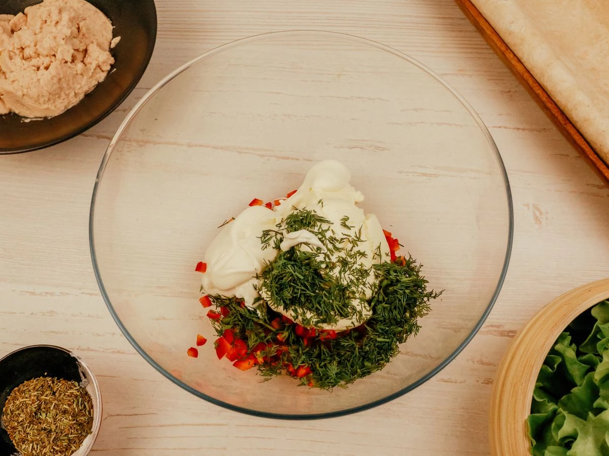 Шаг 7: Закуска из лаваша