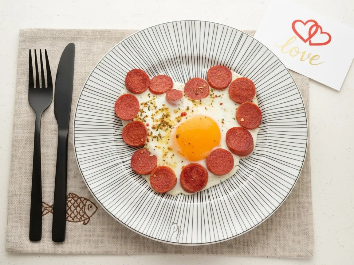 Шаг 7: Завтрак для любимого на день святого Валентина