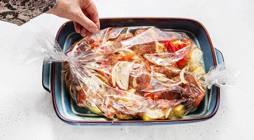 Жаркое в рукаве: шаг 7