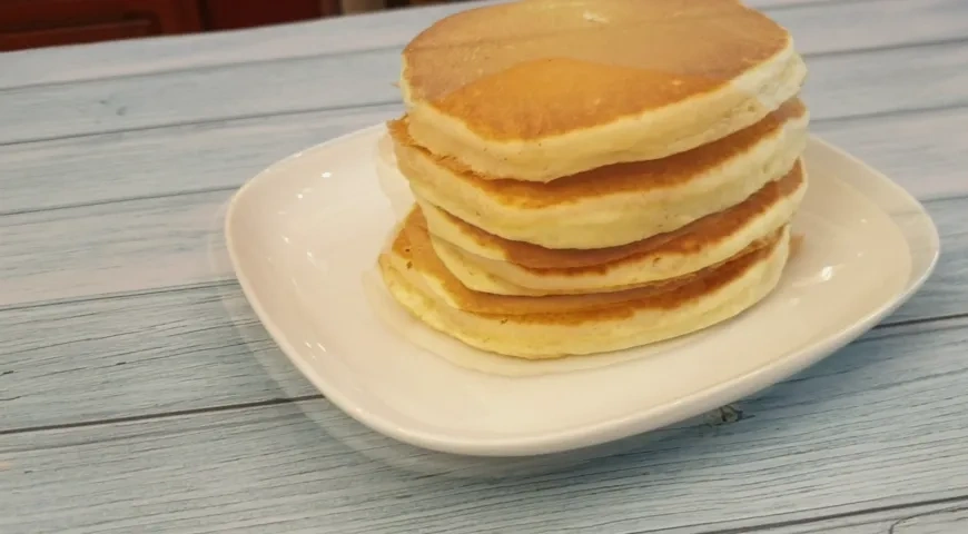 Американские блинчики на завтрак (Панкейки): шаг 8