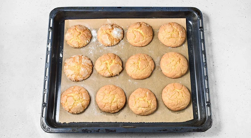 Апельсиновое печенье с трещинками: шаг 8