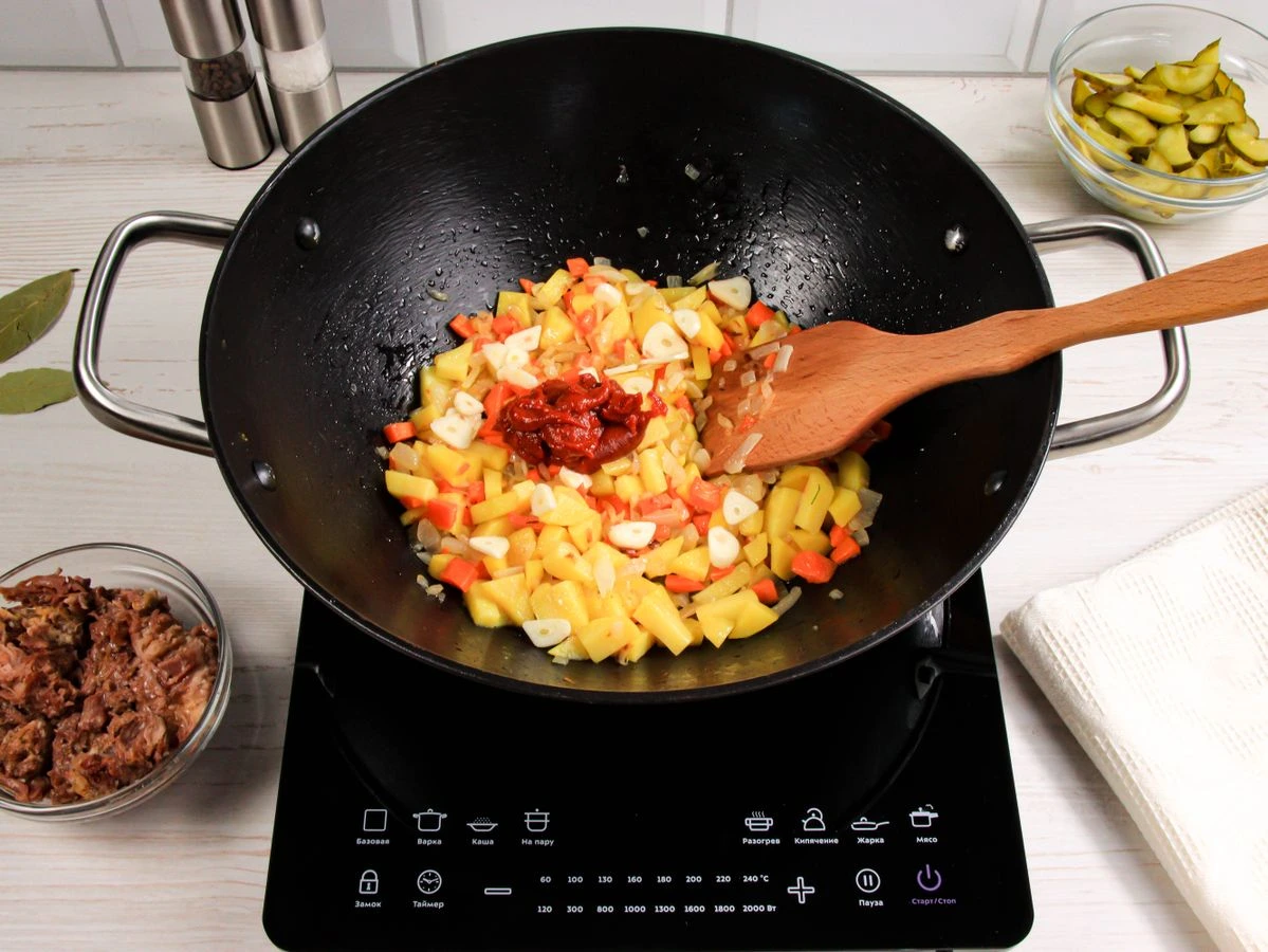 Шаг 8: Азу по-татарски