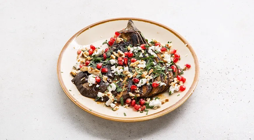 Баклажаны веером на сковороде: шаг 8