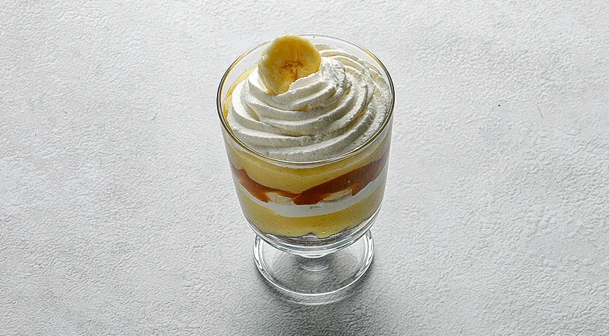 Банановый трайфл с карамелью: шаг 8