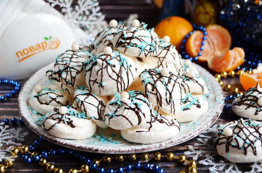 Шаг 8: Безе без яиц