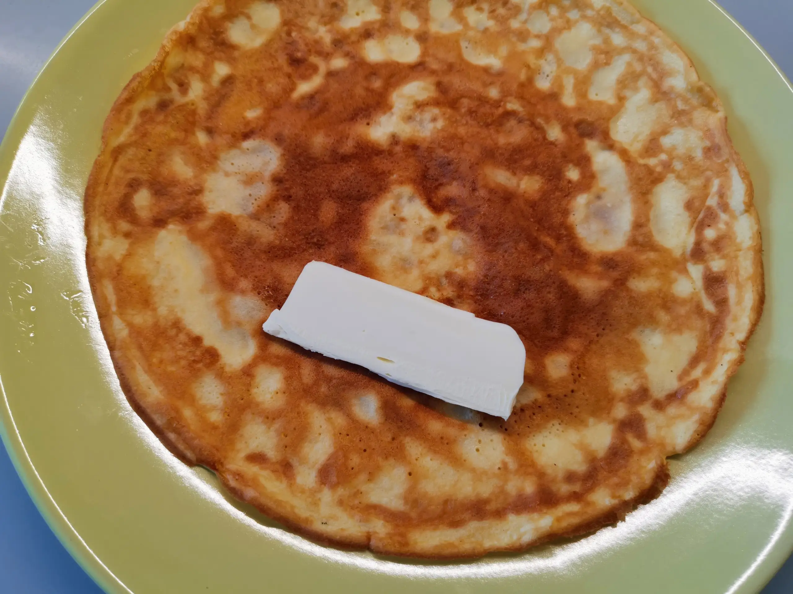 Шаг 8: Блины с красной рыбой